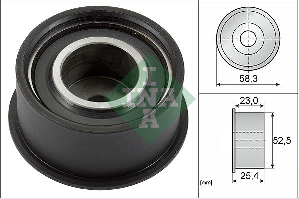 INA 532 0034 10 - Deflection / Guide Pulley, timing belt autospares.lv