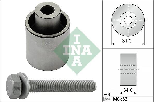 INA 532 0833 10 - Deflection / Guide Pulley, timing belt autospares.lv