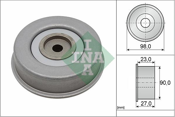 INA 532 0381 20 - Pulley, v-ribbed belt autospares.lv