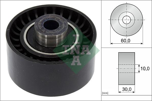 INA 532 0289 10 - Deflection / Guide Pulley, timing belt autospares.lv