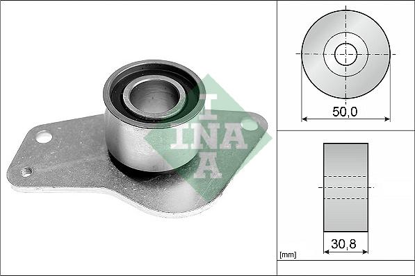 INA 532 0238 10 - Deflection / Guide Pulley, timing belt autospares.lv