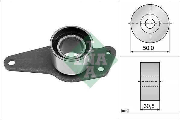 INA 532 0237 10 - Deflection / Guide Pulley, timing belt autospares.lv