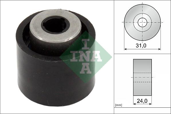 INA 532 0750 10 - Deflection / Guide Pulley, timing belt autospares.lv