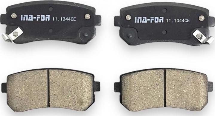 INA-FOR INF11.1344 - Brake Pad Set, disc brake autospares.lv