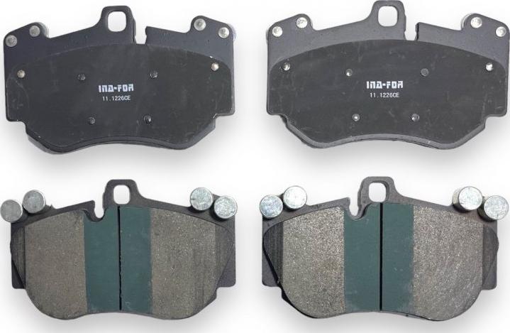 INA-FOR INF11.1226 - Brake Pad Set, disc brake autospares.lv