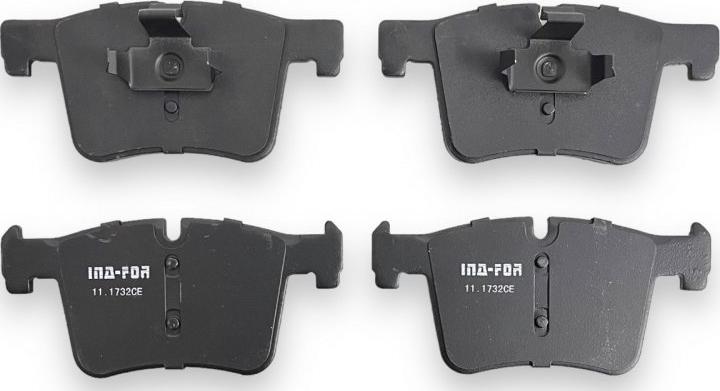 INA-FOR INF11.1732 - Brake Pad Set, disc brake autospares.lv