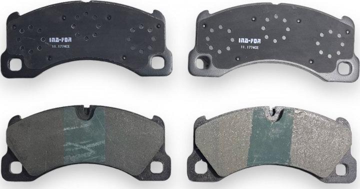 INA-FOR INF11.1774 - Brake Pad Set, disc brake autospares.lv