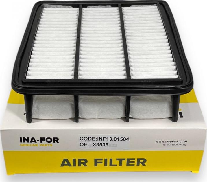 INA-FOR INF13.01504 - Air Filter, engine autospares.lv