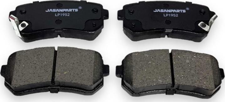 INA-FOR YLP1952 - Brake Pad Set, disc brake autospares.lv