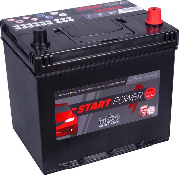 INTACT 56068BGUG - Starter Battery autospares.lv