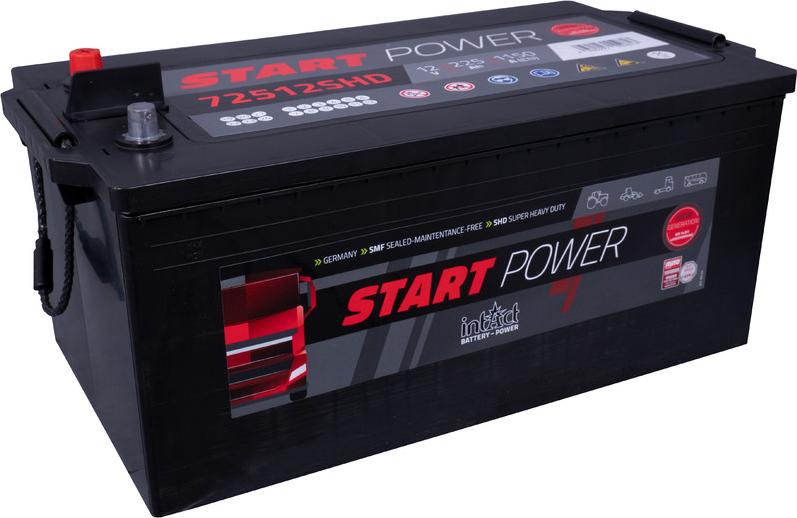 INTACT 72512SHDGUG - Starter Battery autospares.lv