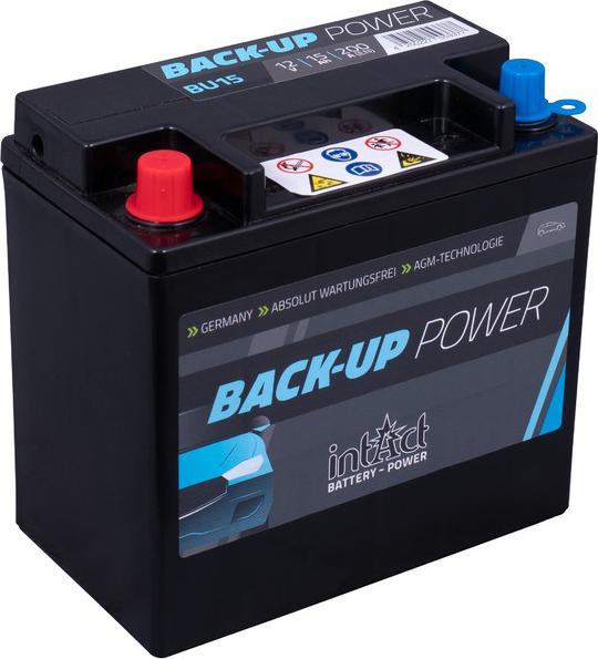 INTACT BU15 - Starter Battery autospares.lv