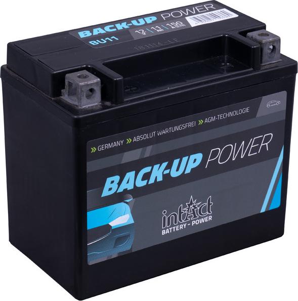 INTACT BU11 - Starter Battery autospares.lv