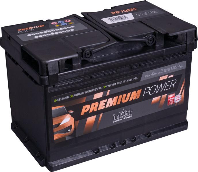 INTACT PP78MF - Starter Battery autospares.lv