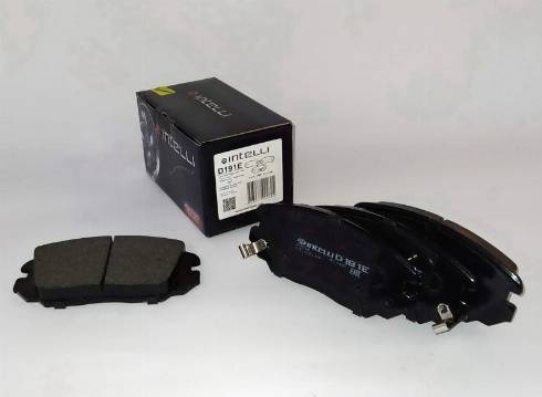 Intelli D191E - Brake Pad Set, disc brake autospares.lv