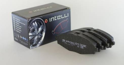 Intelli D132E - Brake Pad Set, disc brake autospares.lv