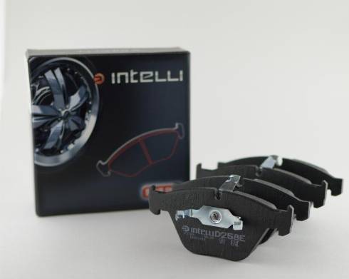 Intelli D258E - Brake Pad Set, disc brake autospares.lv