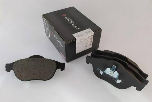 Intelli D231E - Brake Pad Set, disc brake autospares.lv