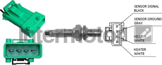 INTERMOTOR 64158 - Lambda Sensor autospares.lv