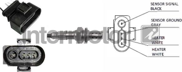 INTERMOTOR 64245 - Lambda Sensor autospares.lv