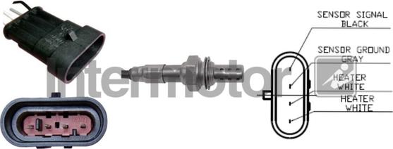 INTERMOTOR 64273 - Lambda Sensor autospares.lv