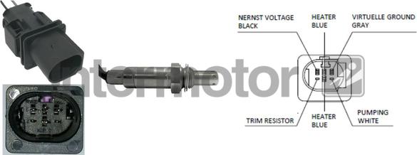 INTERMOTOR 65165 - Lambda Sensor autospares.lv