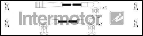 INTERMOTOR 76031 - Ignition Cable Kit autospares.lv