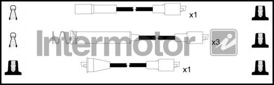 INTERMOTOR 73457 - Ignition Cable Kit autospares.lv