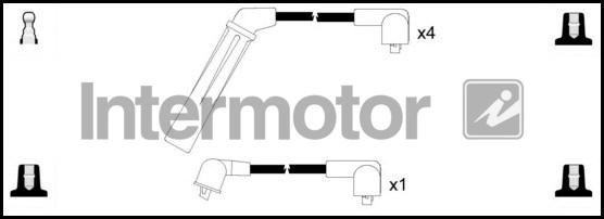 INTERMOTOR 73151 - Ignition Cable Kit autospares.lv