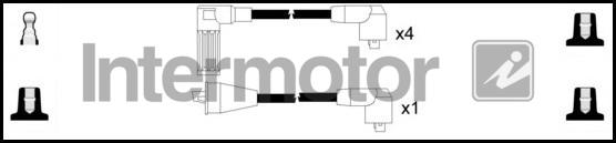 INTERMOTOR 73347 - Ignition Cable Kit autospares.lv