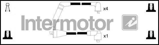 INTERMOTOR 73784 - Ignition Cable Kit autospares.lv