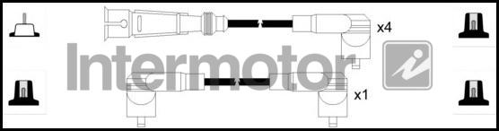 INTERMOTOR 73783 - Ignition Cable Kit autospares.lv