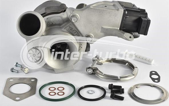 INTER-TURBO IT-49135-05895 - Charger, charging system autospares.lv