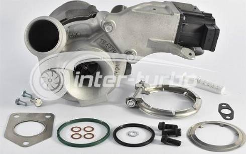 INTER-TURBO IT-49135-05850 - Charger, charging system autospares.lv