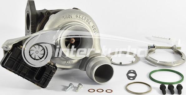 INTER-TURBO IT-49335-00600 - Charger, charging system autospares.lv