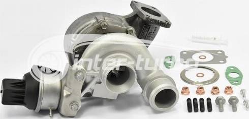 INTER-TURBO IT-49377-07510 - Charger, charging system autospares.lv