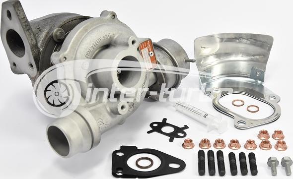 INTER-TURBO IT-54399700076 - Charger, charging system autospares.lv
