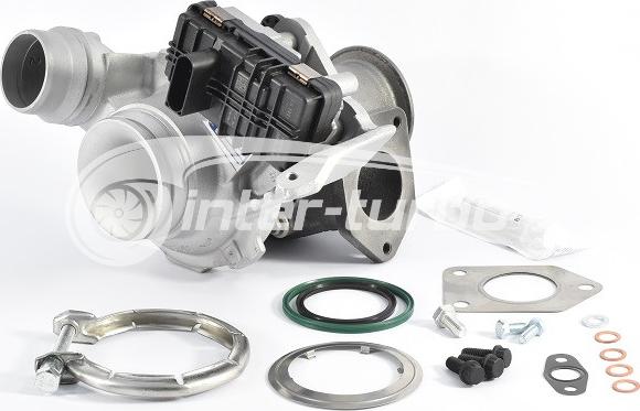 INTER-TURBO IT-54359700048 - Charger, charging system autospares.lv
