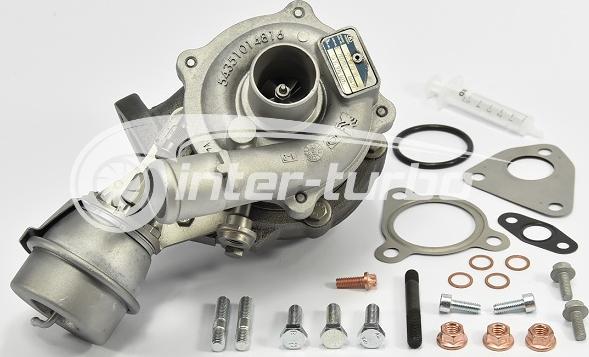 INTER-TURBO IT54359700015 - Charger, charging system autospares.lv