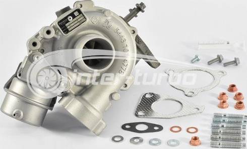 INTER-TURBO IT-54389880018 - Charger, charging system autospares.lv