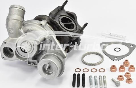 INTER-TURBO IT-53039700120 - Charger, charging system autospares.lv