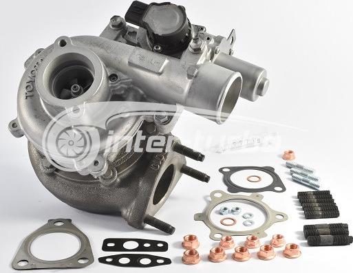 INTER-TURBO IT-17201-30110 - Charger, charging system autospares.lv