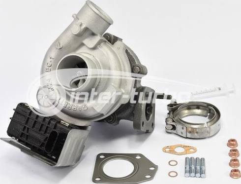 INTER-TURBO IT-796910 - Charger, charging system autospares.lv