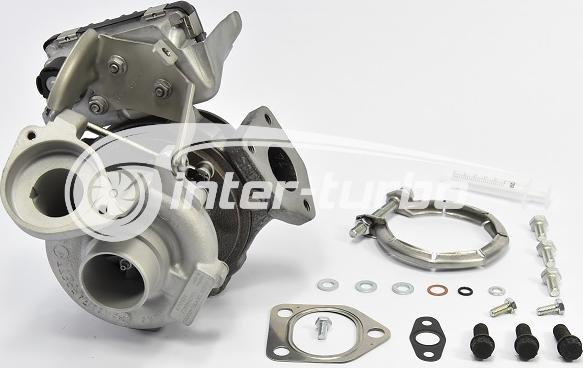 INTER-TURBO IT-750952 - Charger, charging system autospares.lv