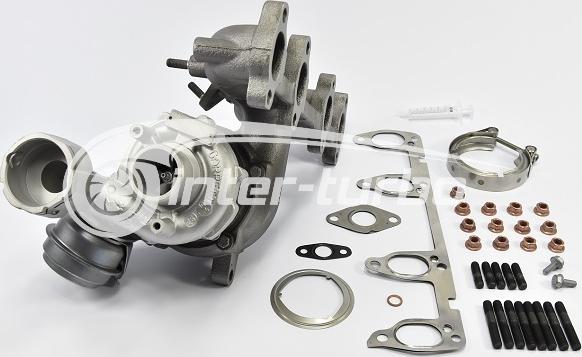 INTER-TURBO IT-751851 - Charger, charging system autospares.lv