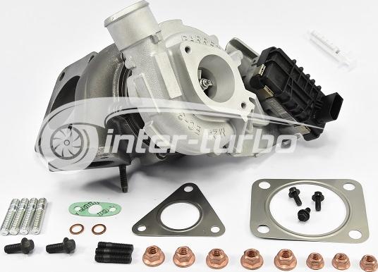 INTER-TURBO IT-752610 - Charger, charging system autospares.lv