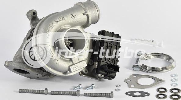 INTER-TURBO IT-769674 - Charger, charging system autospares.lv