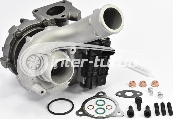 INTER-TURBO IT-769701 - Charger, charging system autospares.lv