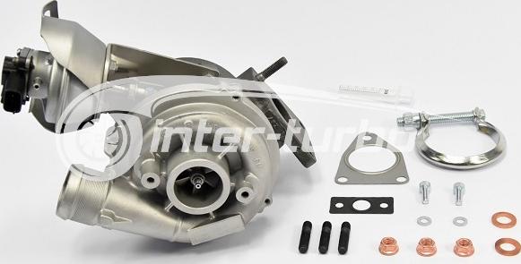 INTER-TURBO IT-760774 - Charger, charging system autospares.lv
