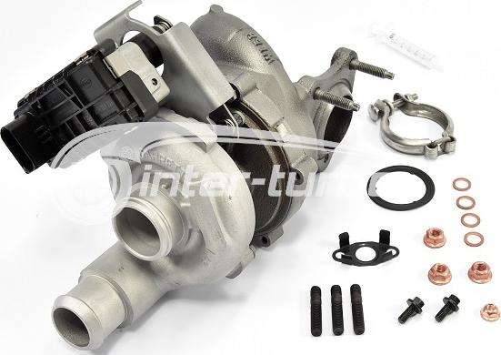 INTER-TURBO IT-763647 - Charger, charging system autospares.lv